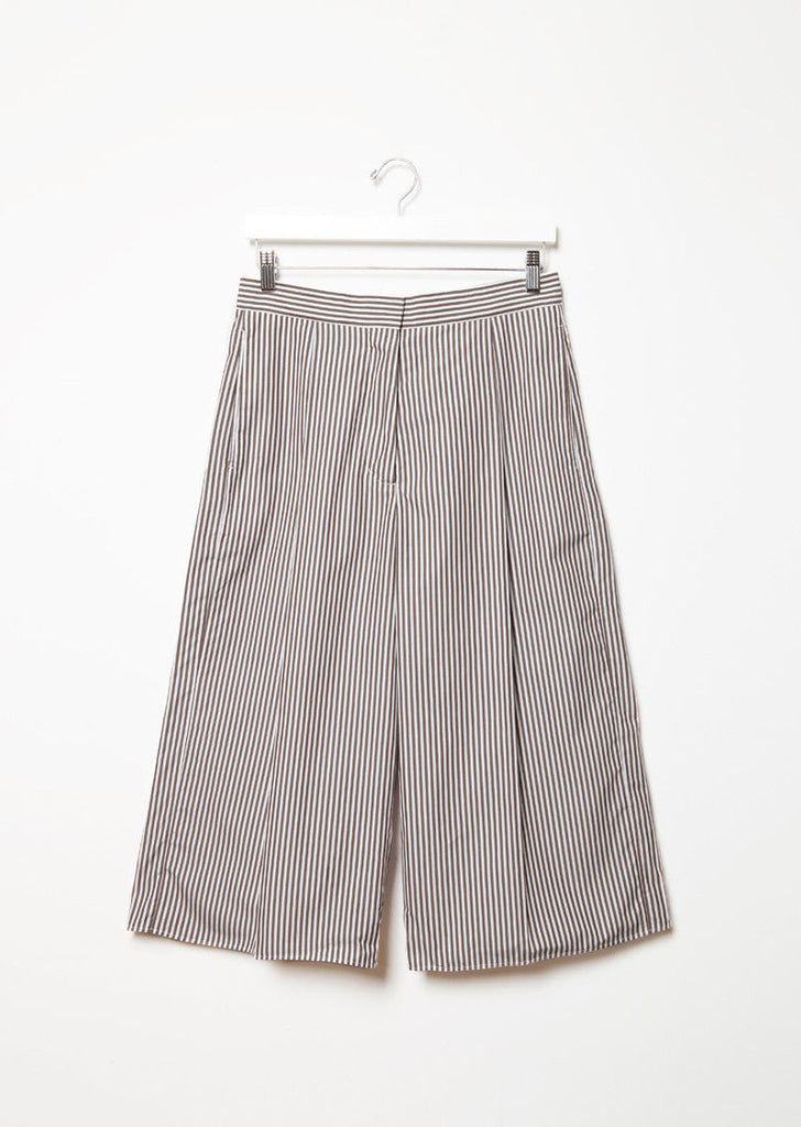 Stripe Cropped Trouser