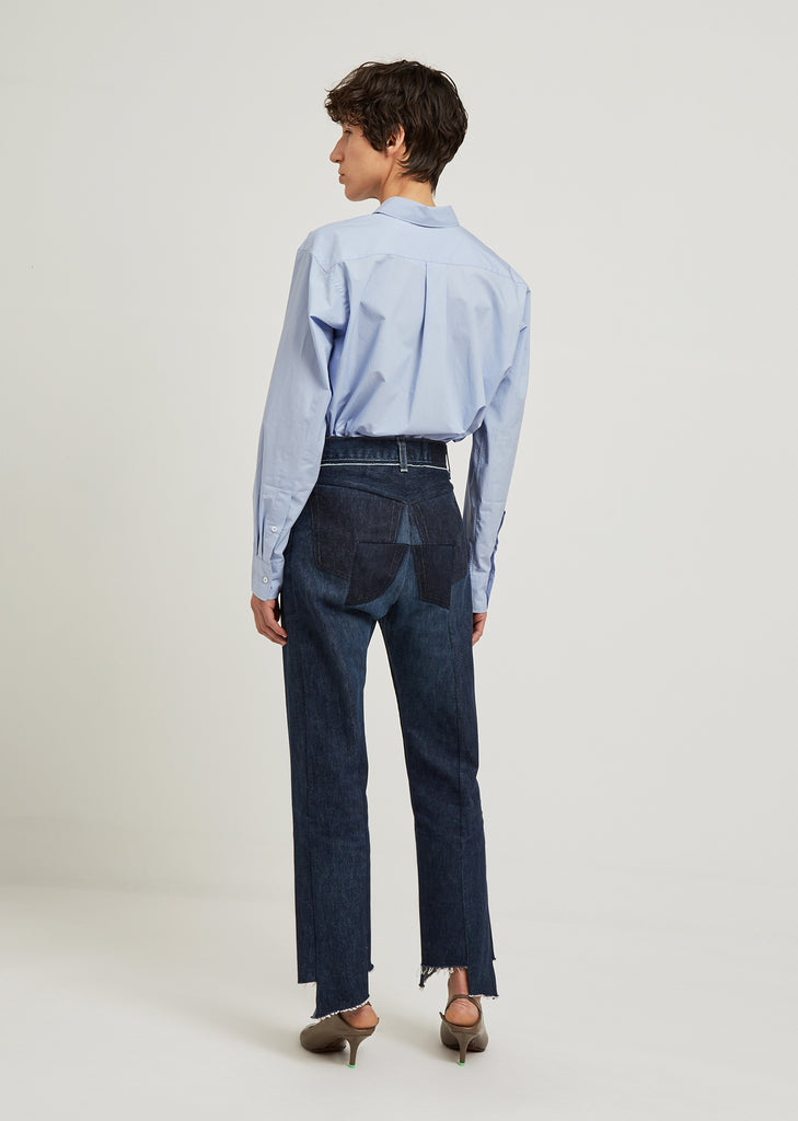 Reworked Push Up Jeans