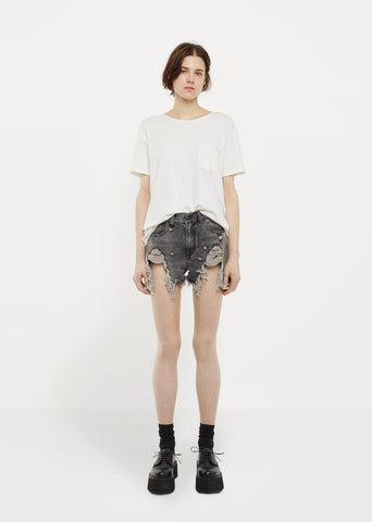 Shredded Slouch Shorts