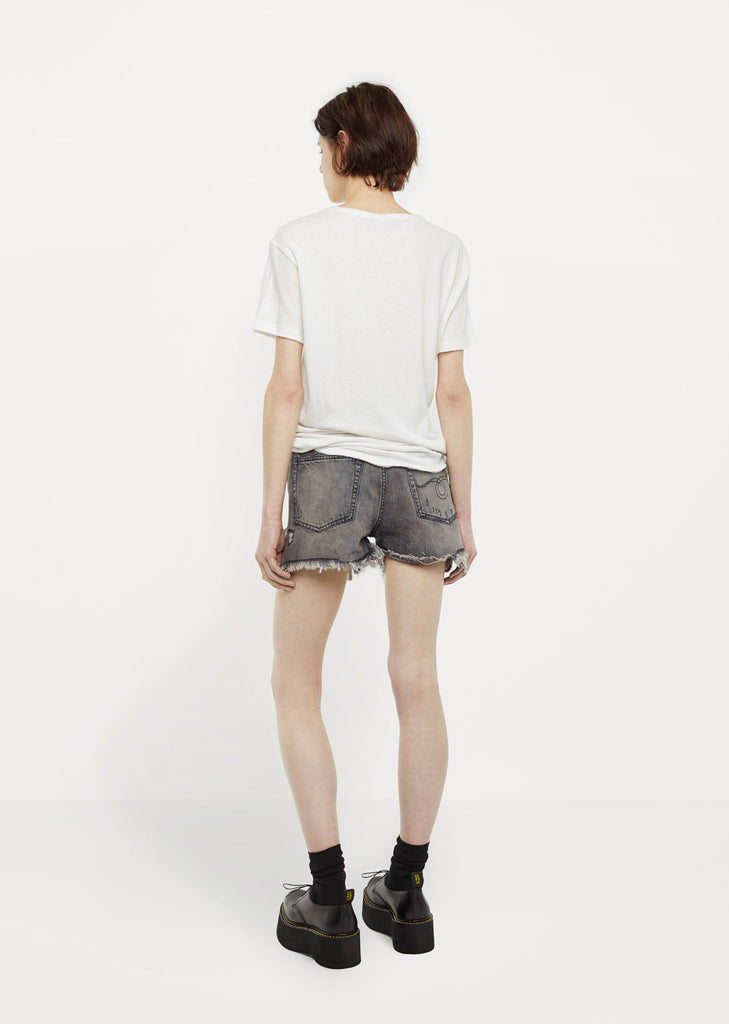 Shredded Slouch Shorts