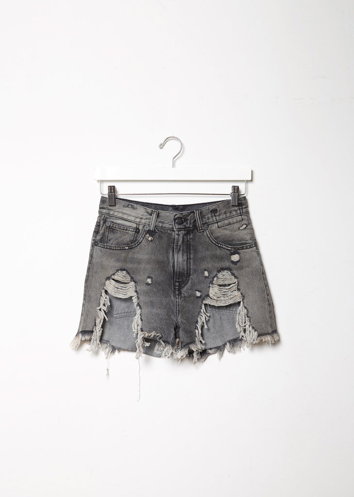 Shredded Slouch Shorts