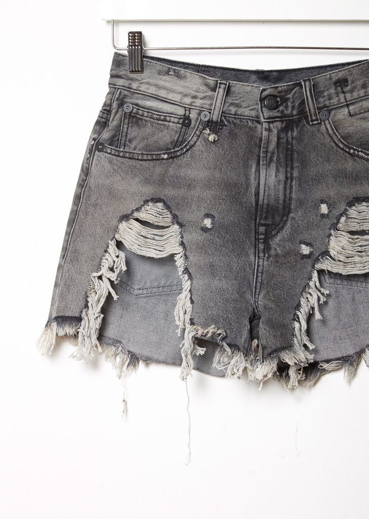 Shredded Slouch Shorts