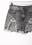 Shredded Slouch Shorts