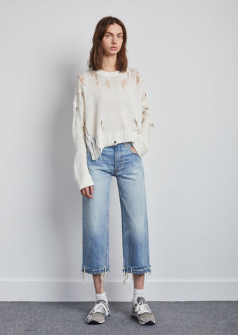 Camille Mason Blue Destroyed Jeans