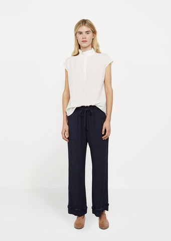 Crepe Flare Pant