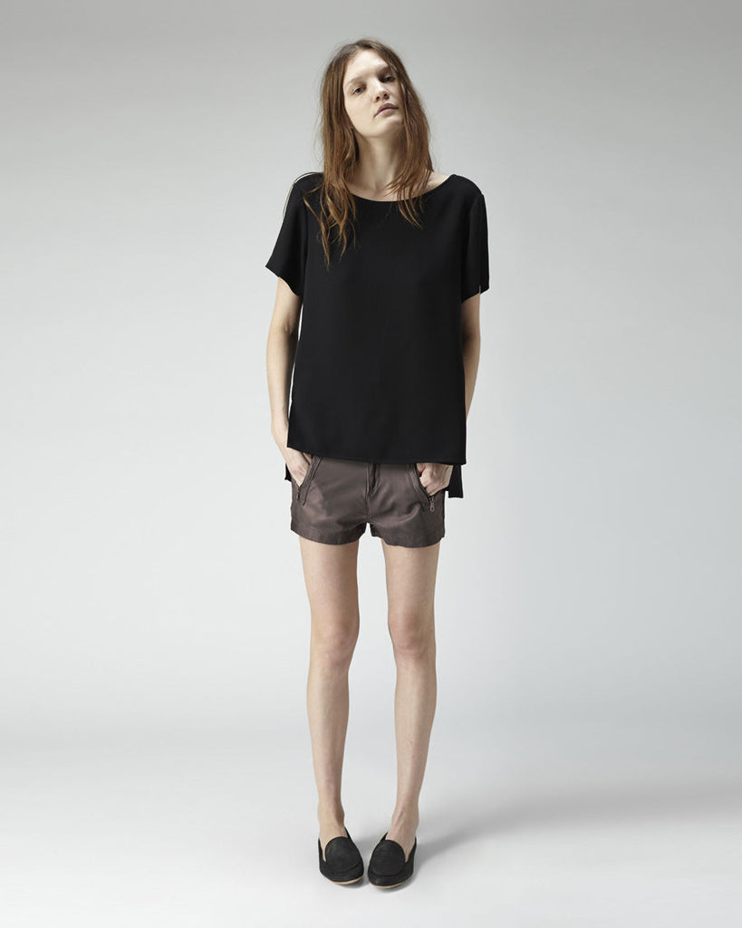 Lakshmi Leather Shorts