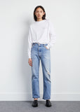 X Levi's Ultra High Rise Straight Leg Jean