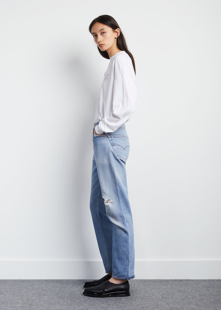 X Levi's Ultra High Rise Straight Leg Jean
