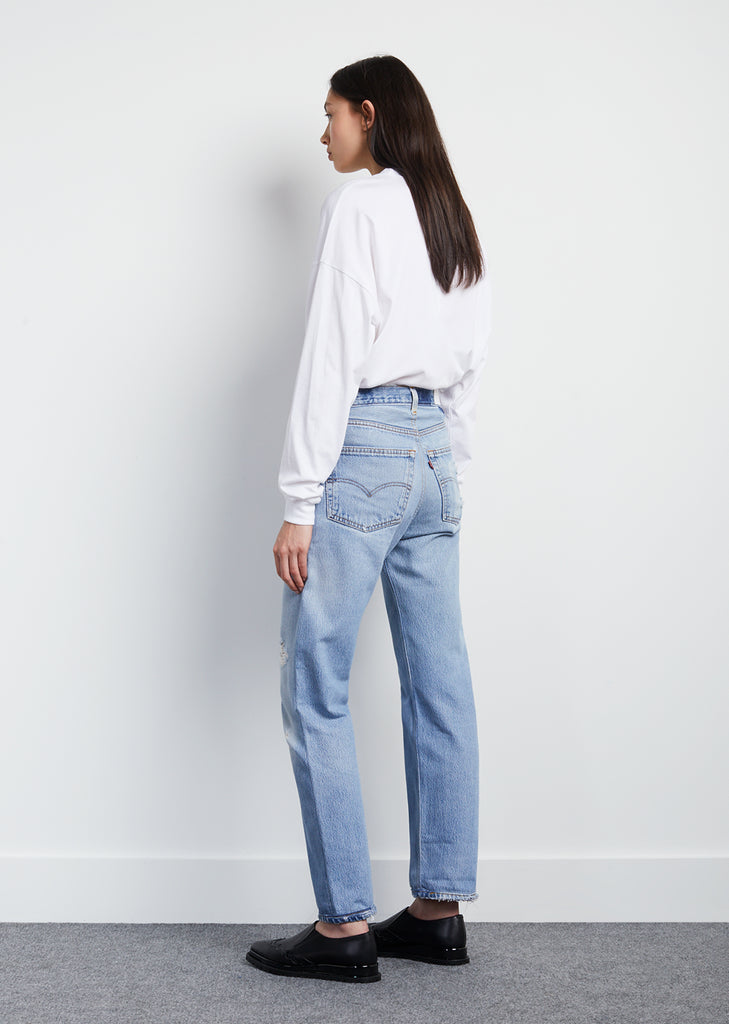 X Levi's Ultra High Rise Straight Leg Jean