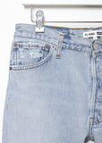 Relaxed Crop Shred Jean