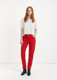 Levi's High Rise Red Jean