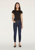 High Rise Ankle Crop Jean