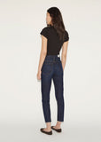 High Rise Ankle Crop Jean