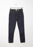 High Rise Ankle Crop Jean