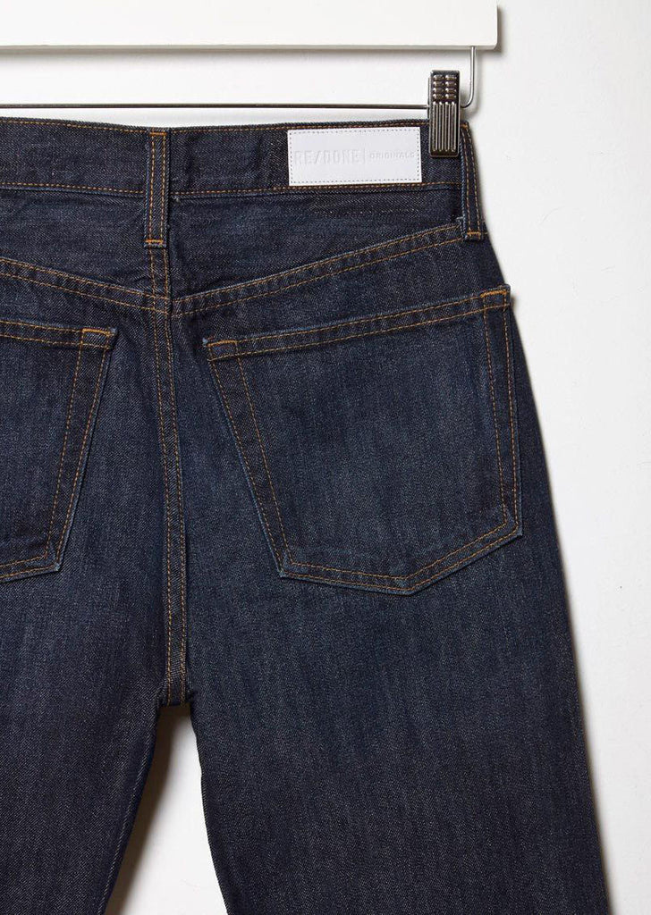 High Rise Ankle Crop Jean