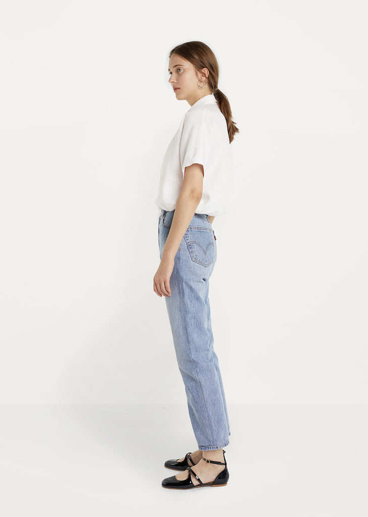 X Levi's Ultra High Rise Straight Leg Jean