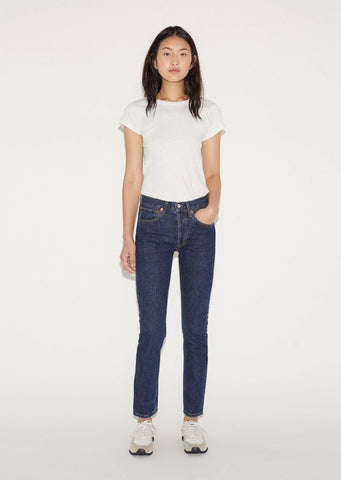 Straight Dark Wash Jean