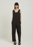 Stretch Gabardine Jumpsuit