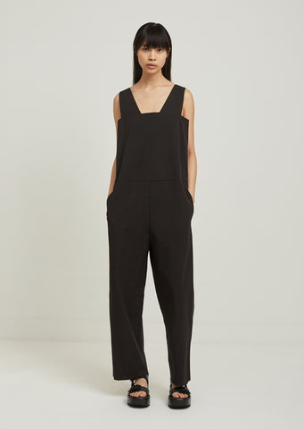 Stretch Gabardine Jumpsuit