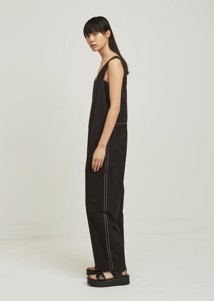 Stretch Gabardine Jumpsuit