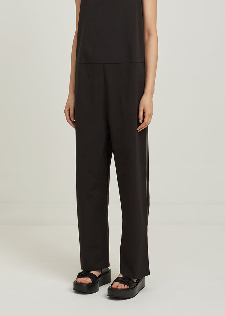Stretch Gabardine Jumpsuit