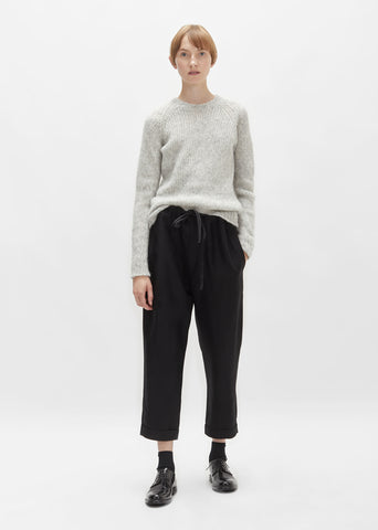 Viscose Crepe Drawstring Pant
