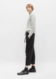 Viscose Crepe Drawstring Pant
