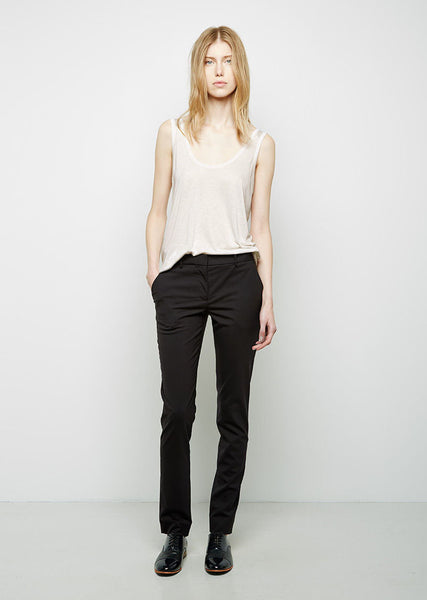 【PORTERNA】Rowing banding slacks trousers Raven Black Textile Pants – RavenRova