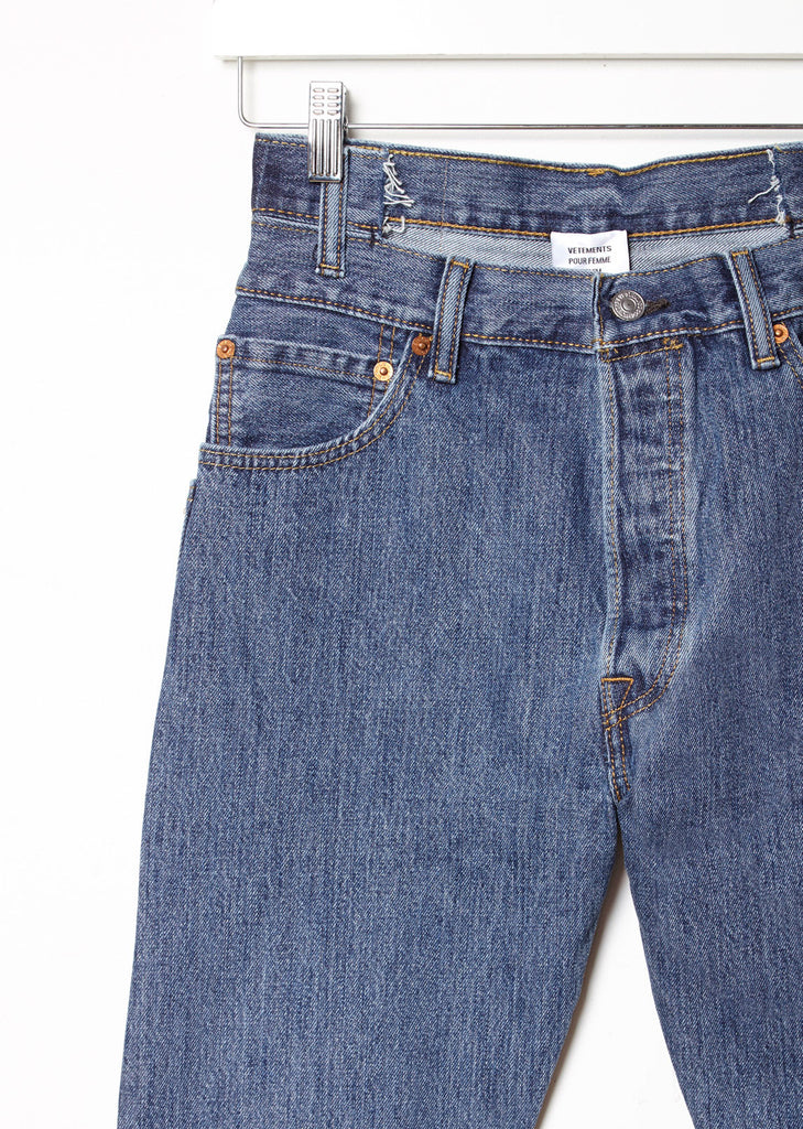 X Levi's High Waist Reworked Jeans