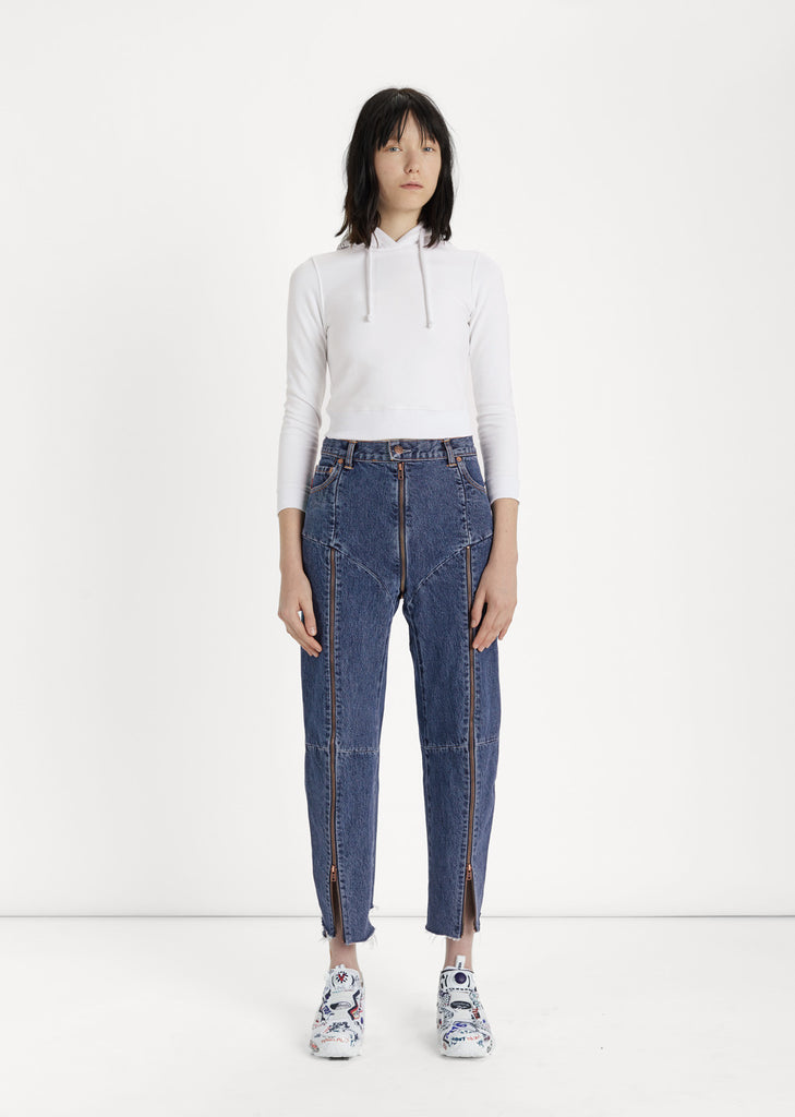 X Levi's Reworked Zip Jeans