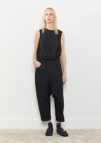 U-Gusset Drop Jeans
