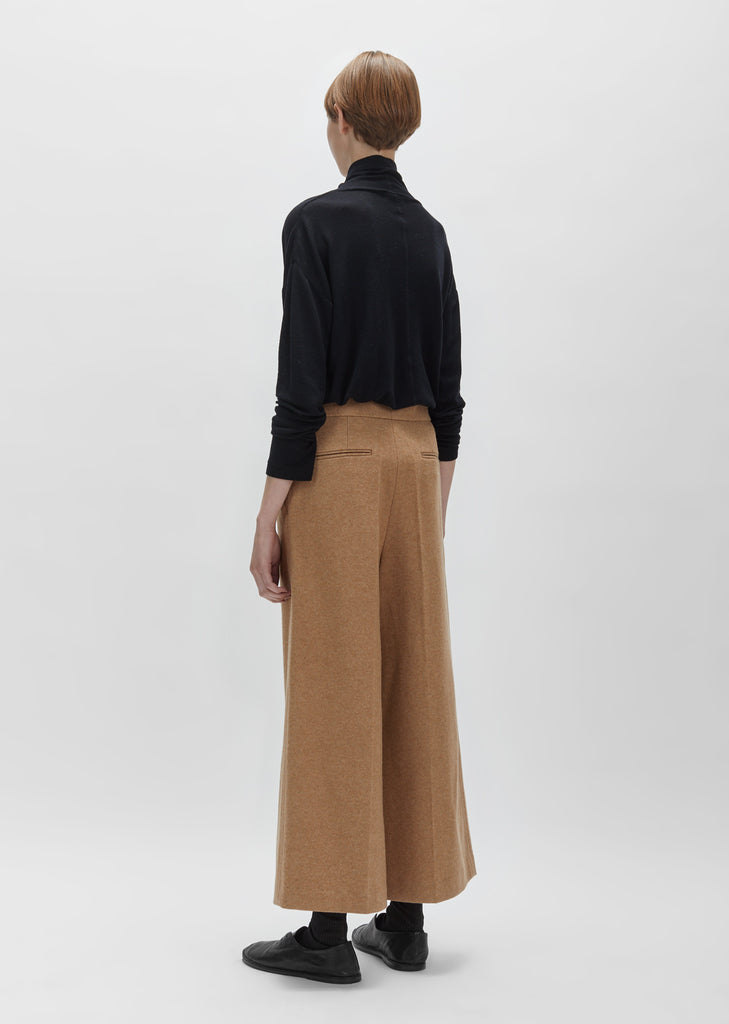 Knit Melton Wool Pant
