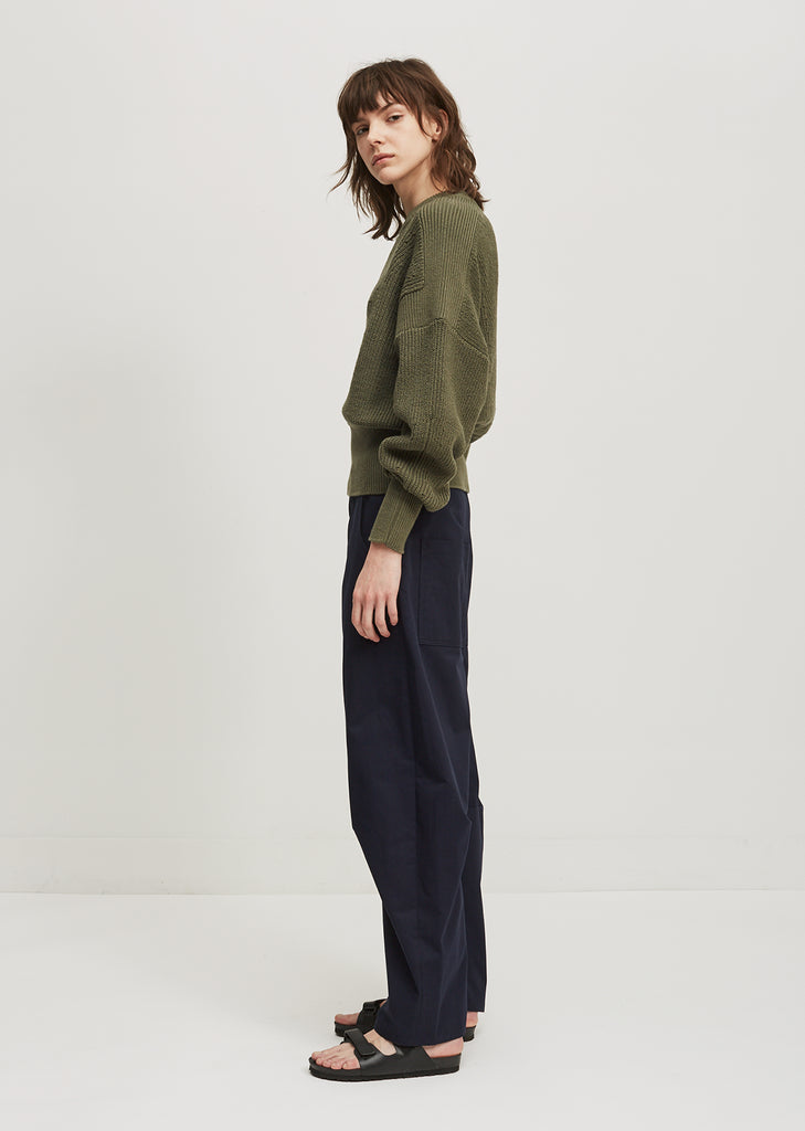 U-Gusset Wide Pants