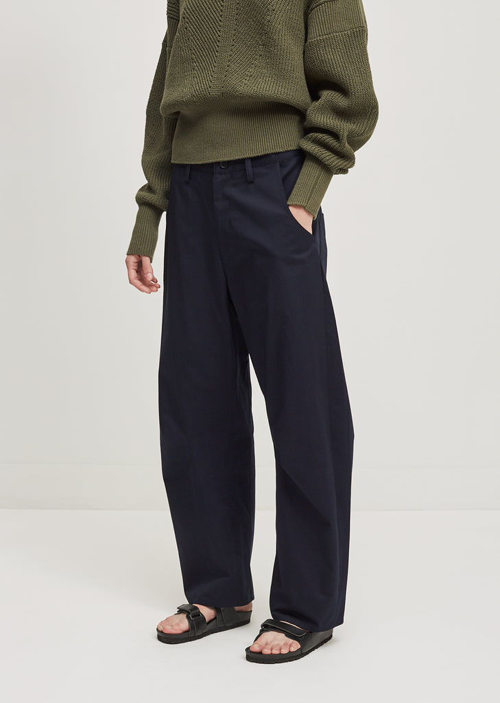 U-Gusset Wide Pants