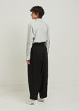 Sulfurated Belted Linen Pant