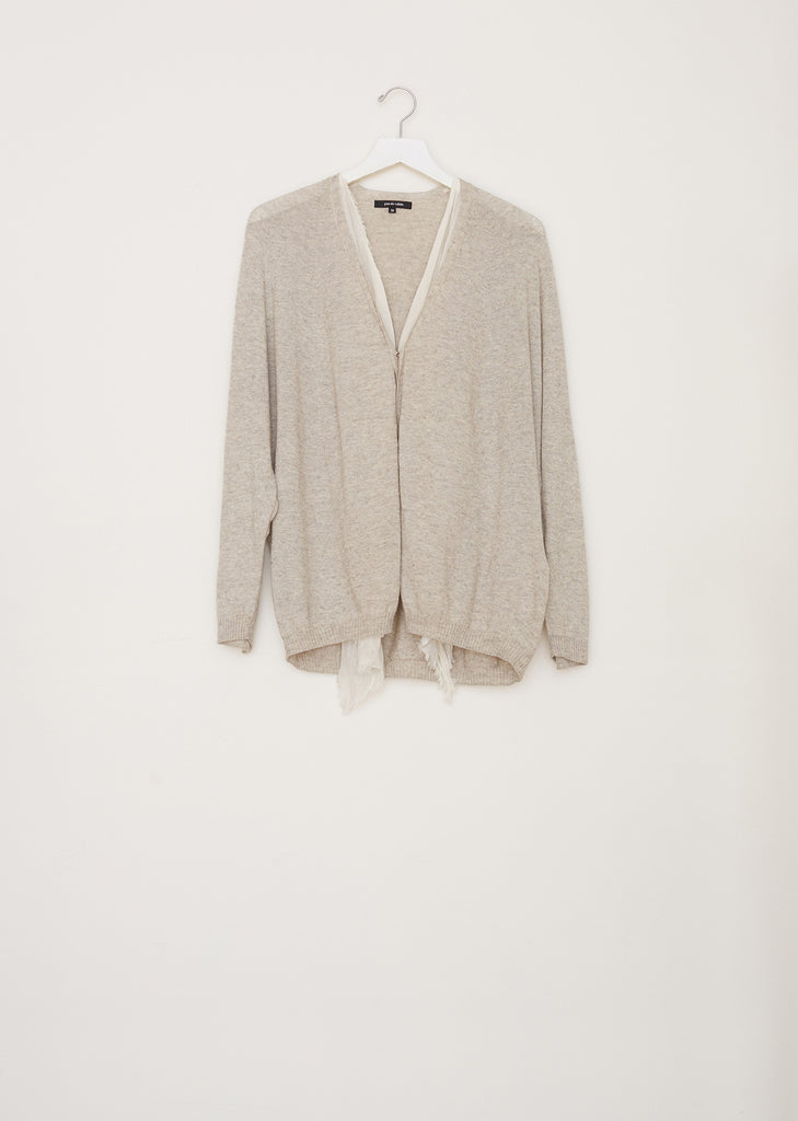 Organic Cotton Yak Cardigan