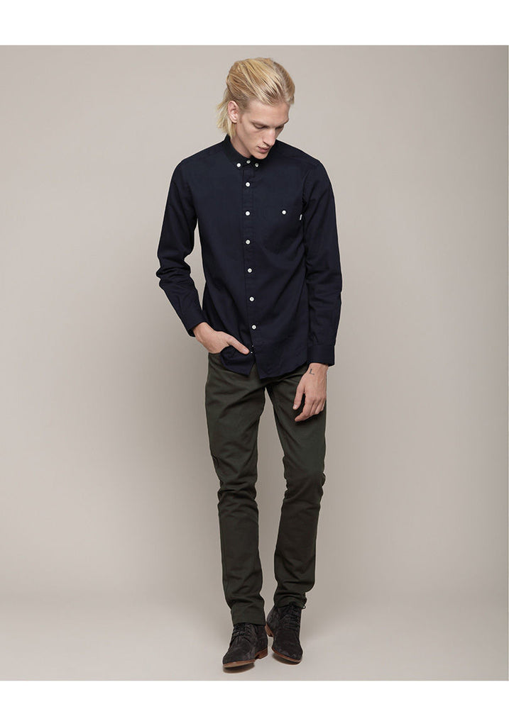 Button Collar Shirt