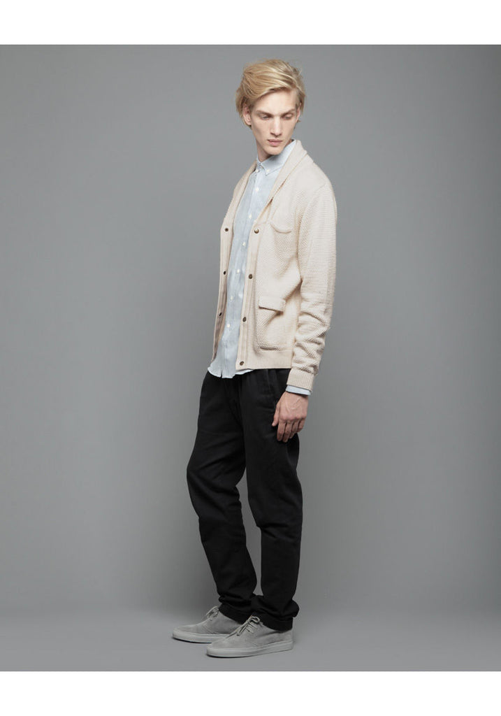 Textured Shawl Cardigan