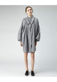 Double Collar Gingham Smock