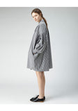 Double Collar Gingham Smock