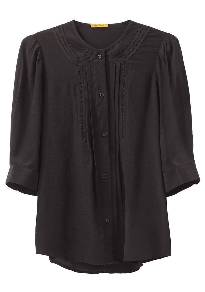 Faggoting Detail Blouse