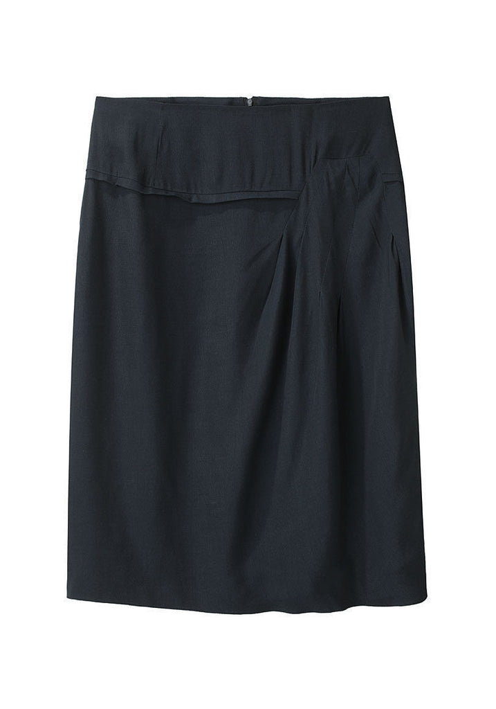 Pleat Detail Skirt