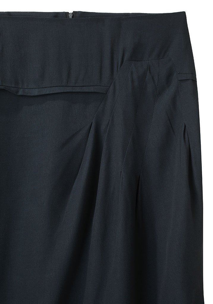 Pleat Detail Skirt