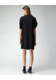 Pleated Neck Dress