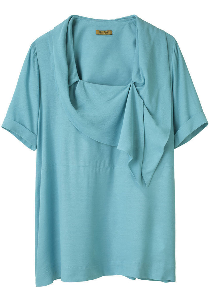 Portrait Neckline Blouse