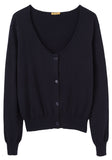 Scoop Neck Cardigan