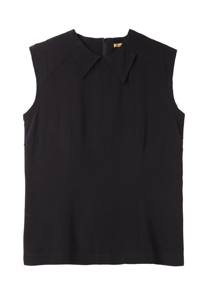 Sleeveless Crepe Top
