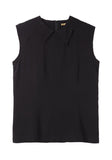 Sleeveless Crepe Top