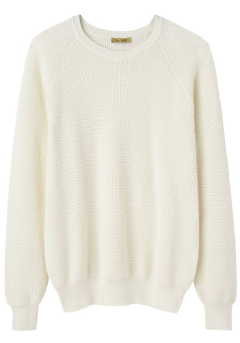 Waffle Crew Knit