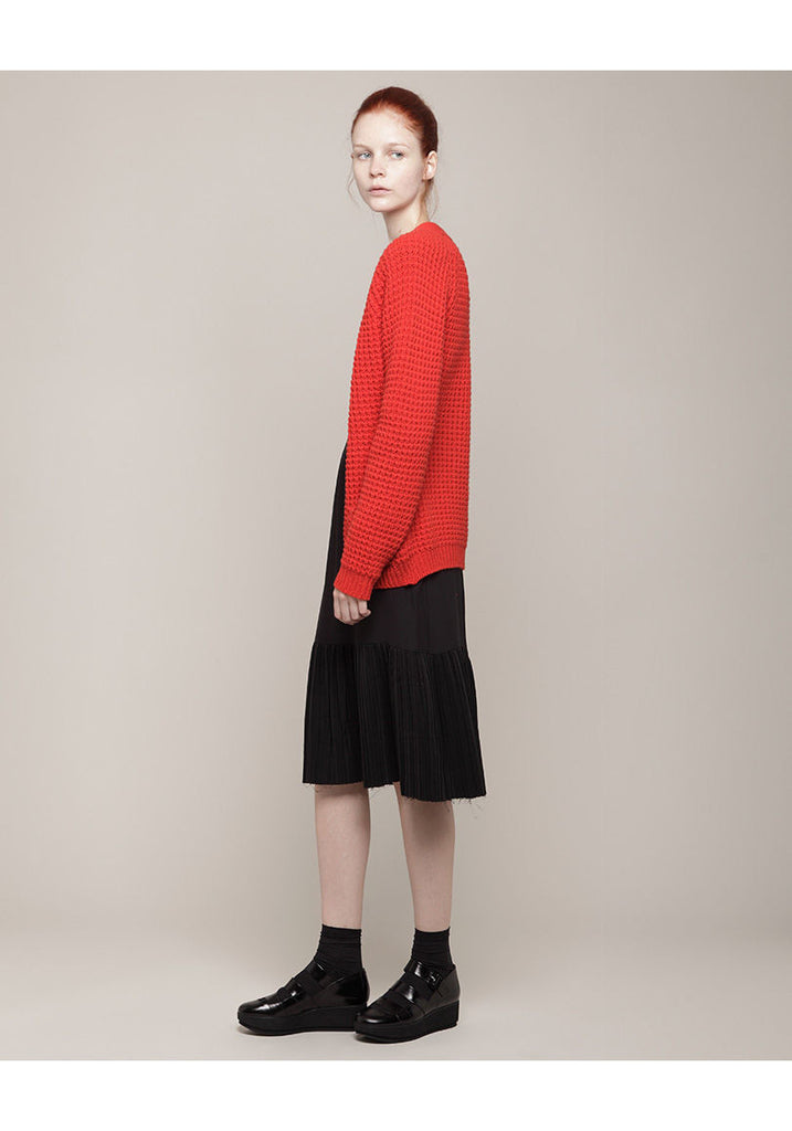 Waffle Knit Cardigan